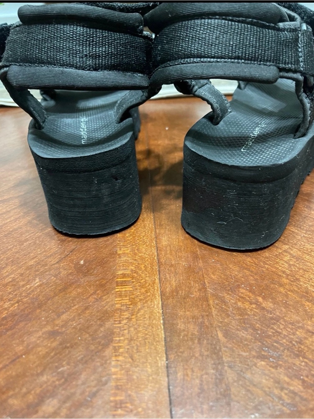 Madden Girl Blanchhe Velcro platform sandals - Picture 6 of 11